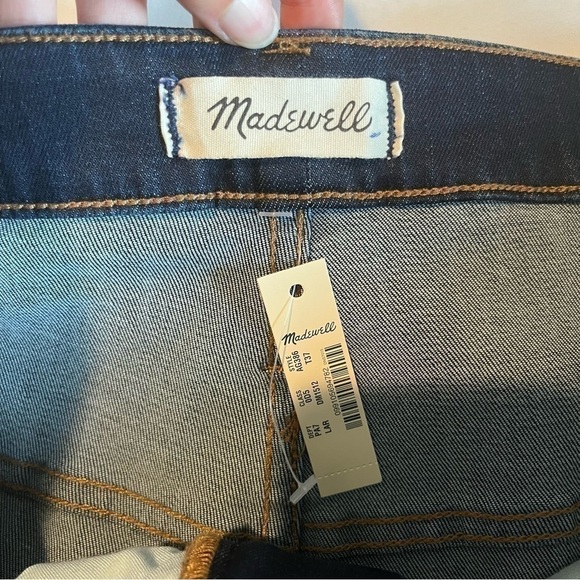 NWT Madewell Curvy High-Rise Skinny Jeans in Woodland Wash Size 37T - Picture 12 of 16